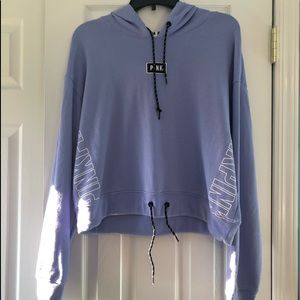 Victoria’s Secret Pink cropped hoodie sweatshirt